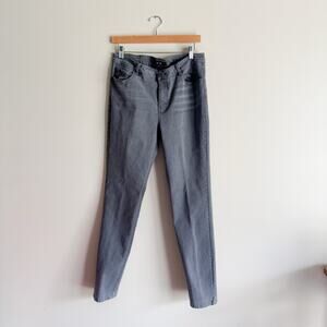 Yest Grey Slim Stretch Fit Jeans - Size 12